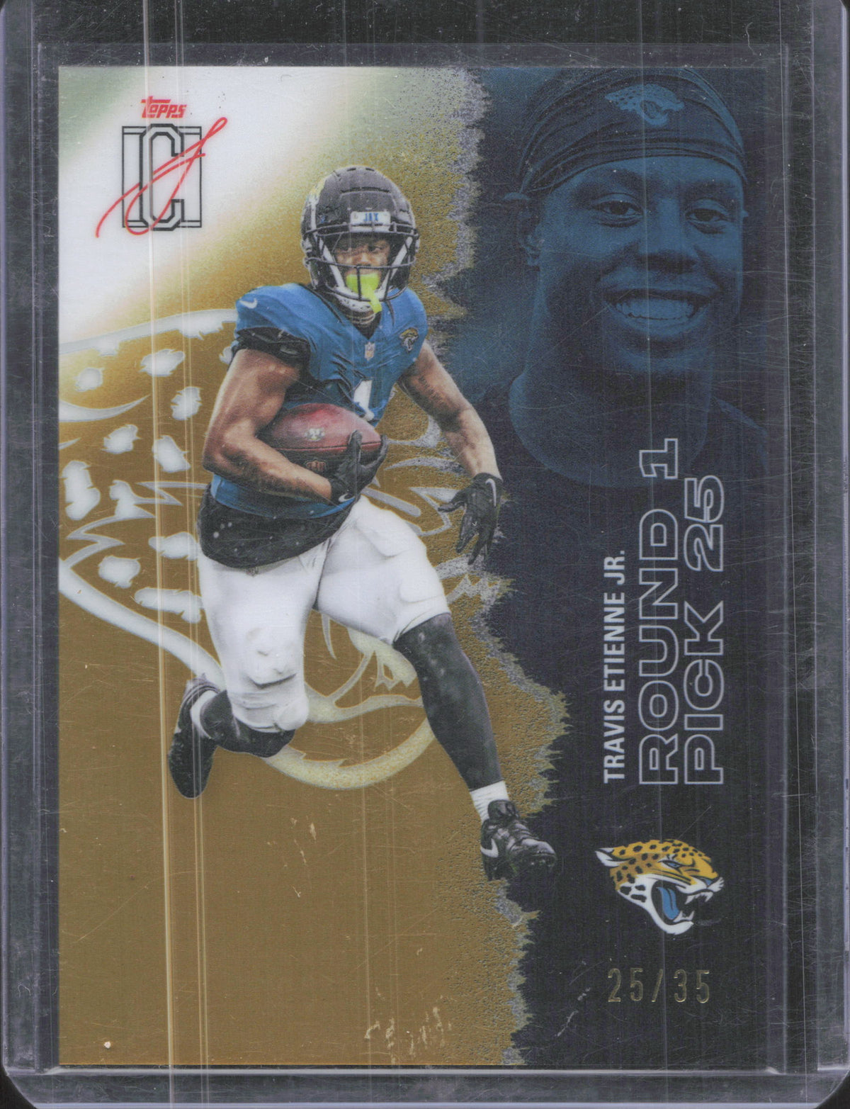 2025 Topps Signature Class Travis Etienne Jr. #27 /35