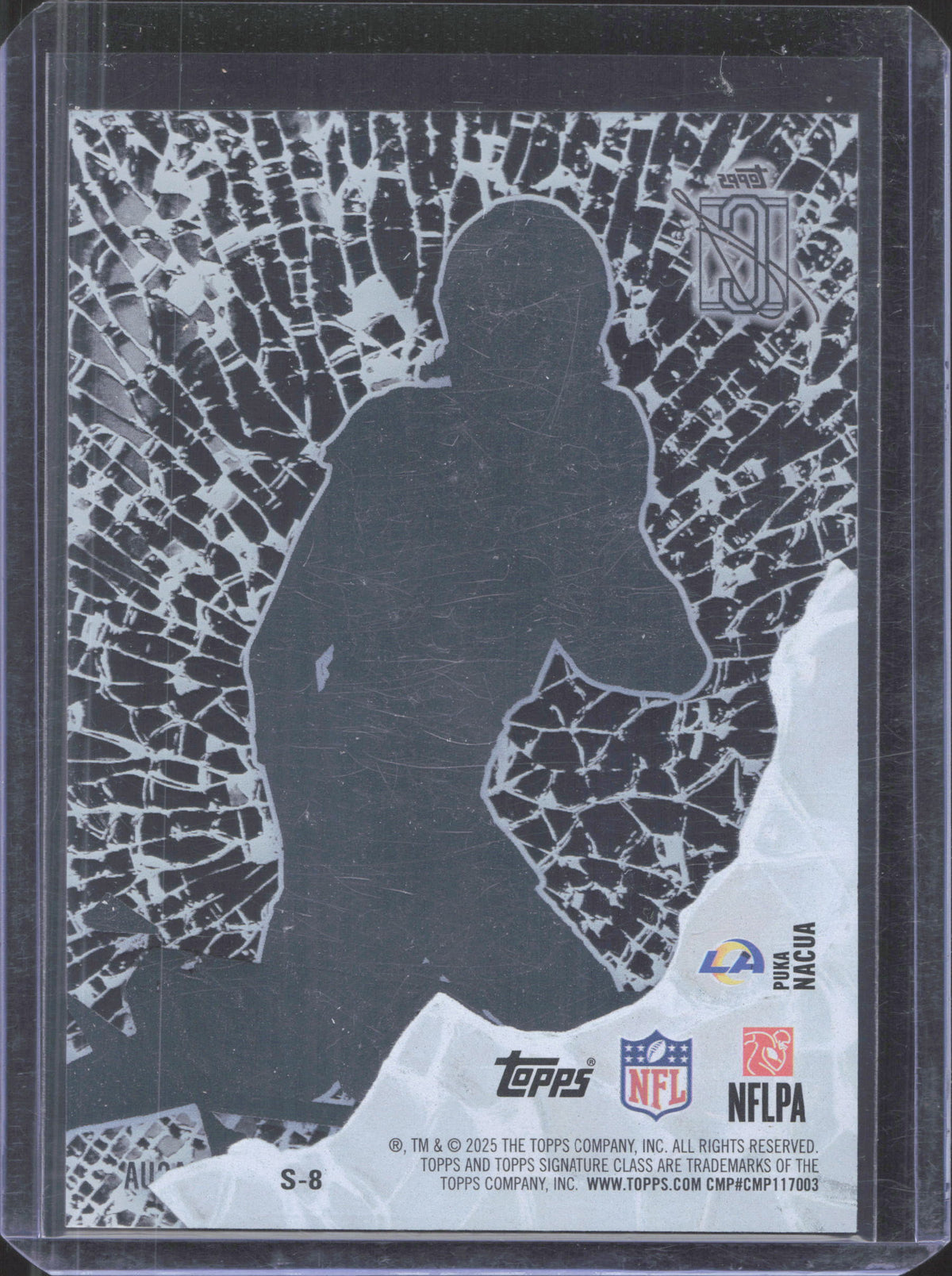 Topps 2025 Topps Signature Class Puka Nacua #S-8 Shattered