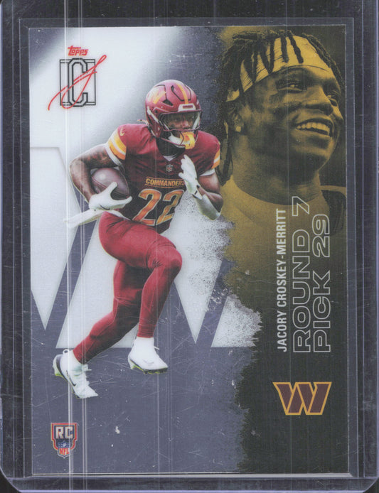 2025 Topps Signature Class Jacory Croskey-Merritt #235