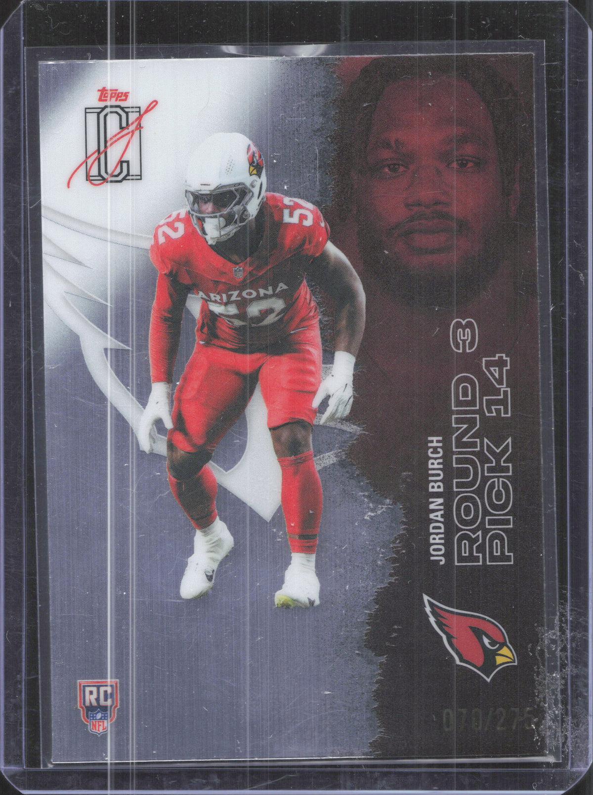 2025 Topps Signature Class Jordan Burch #169 /275