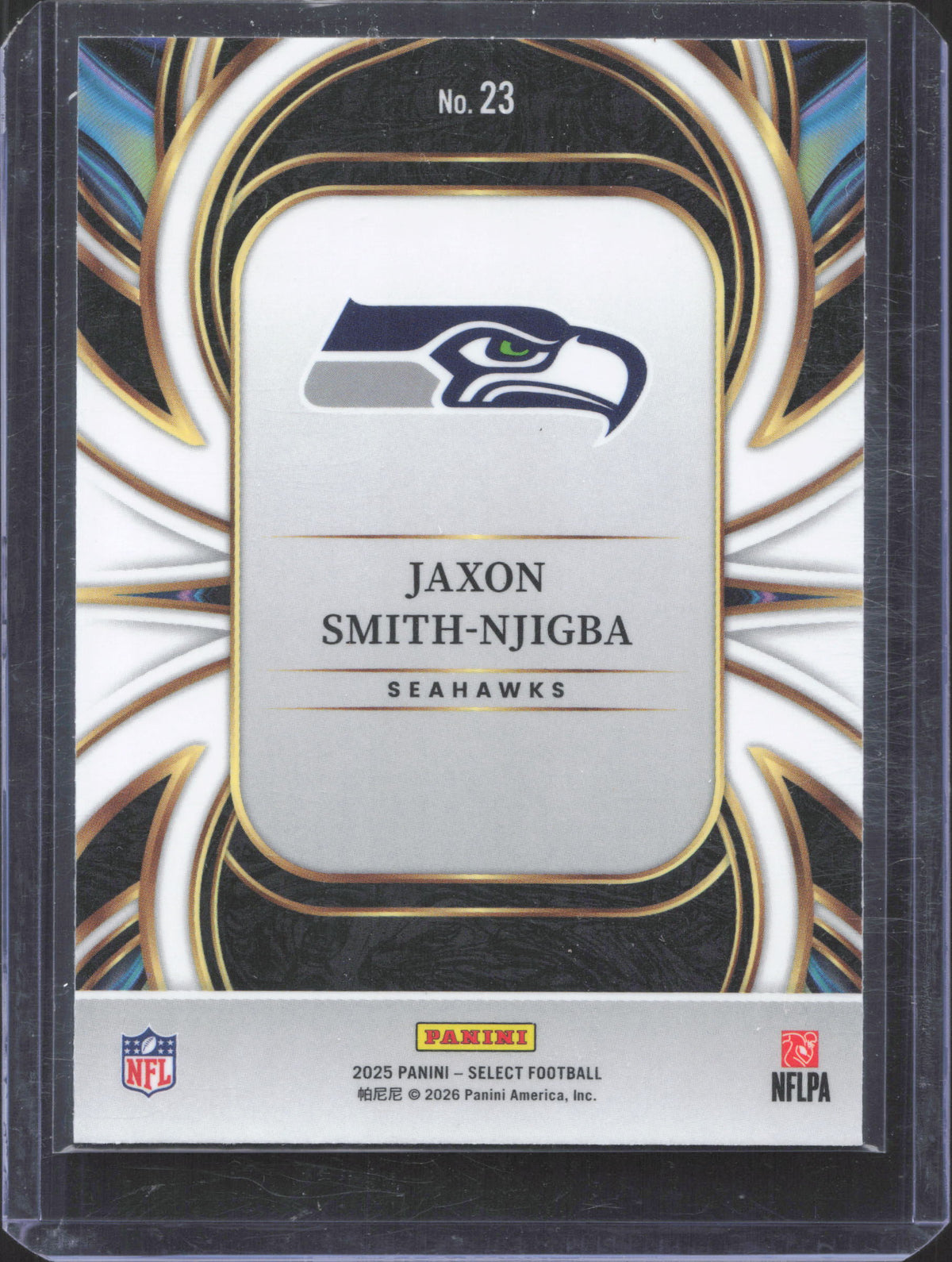 2025 Panini Select Jaxon Smith-Njigba #23 On Target
