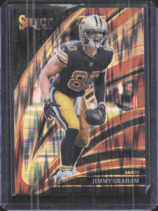 2025 Panini Select Jimmy Graham #249 Copper Prizm Shock /899