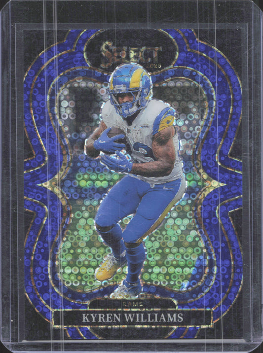 2025 Panini Select Kyren Williams #321 Silver Prizm /25