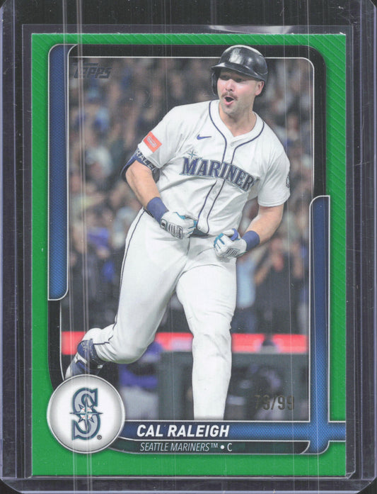 2026 Topps Cal Raleigh #43 Green /99