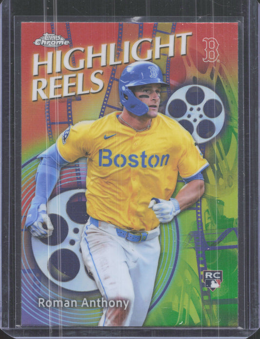 2026 Topps Roman Anthony #HR-10 Flagship Collection Chrome Highlight Reels