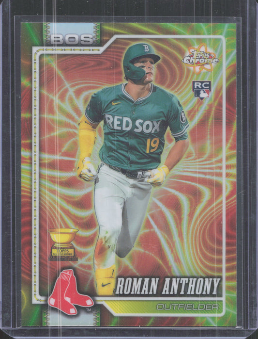 2026 Topps Chrome Roman Anthony #RR-2 Radiating Rookies