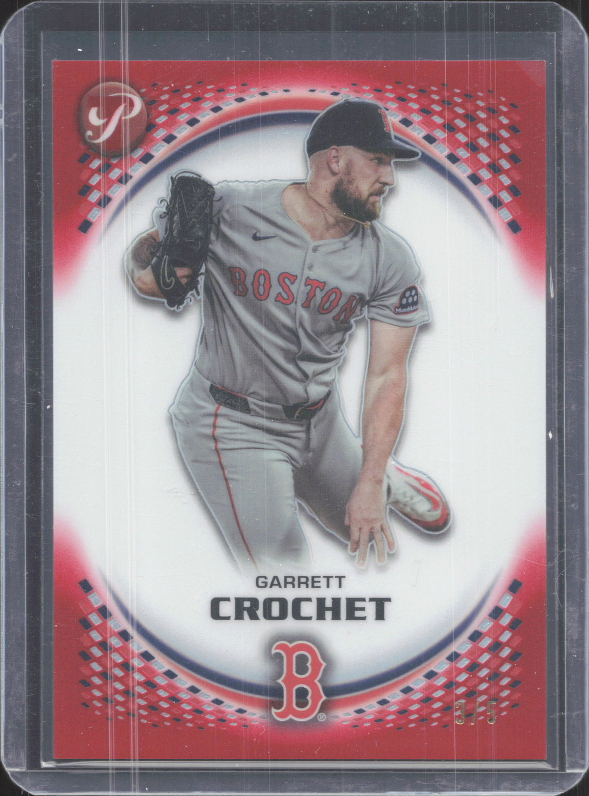 2026 Topps Pristine Garrett Crochet #79 Red Refractor /5