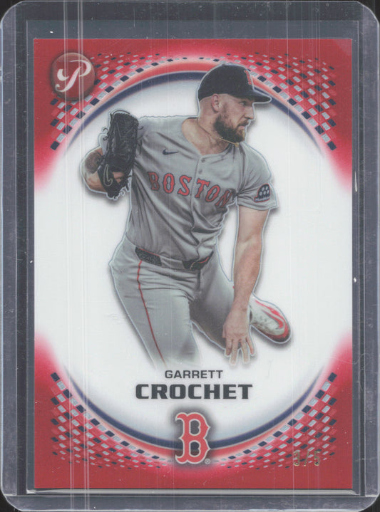2026 Topps Pristine Garrett Crochet #79 Red Refractor /5
