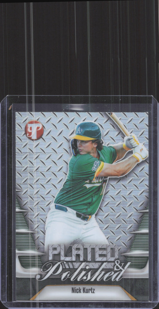 2026 Topps Pristine Nick Kurtz #PP-22 Plated And Polished