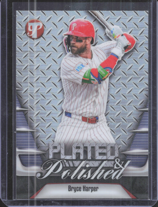 2026 Topps Pristine Bryce Harper #PP-16 Plated And Polished