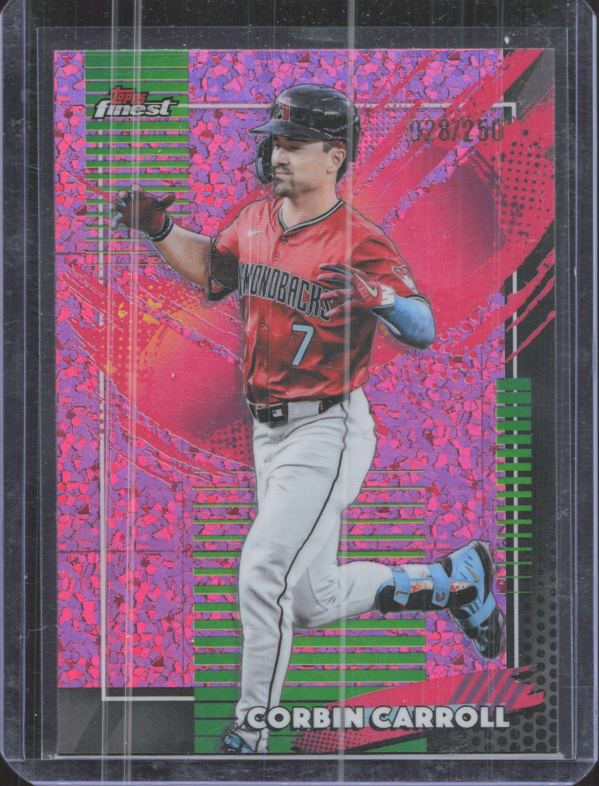 2026 Finest Corbin Carroll #297 Pink Refractors