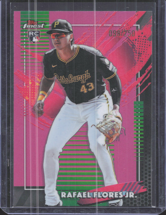 2026 Finest Rafael Flores Jr. #289 Pink Refractors