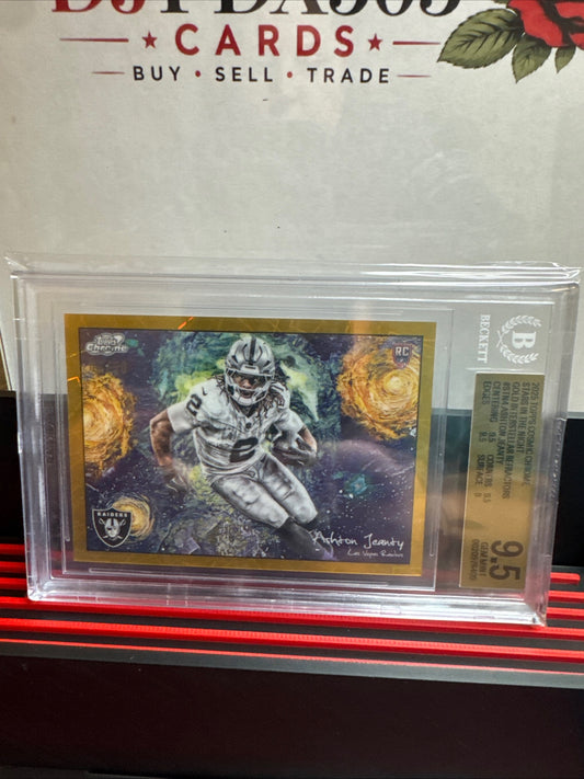 2025 Topps Chrome Cosmic Ashton Jeanty #STN-4 BGS 9.5 Gem Mint