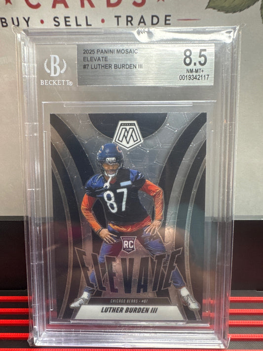 #7 Luther Burden 2025 Panini Mosaic Elevate