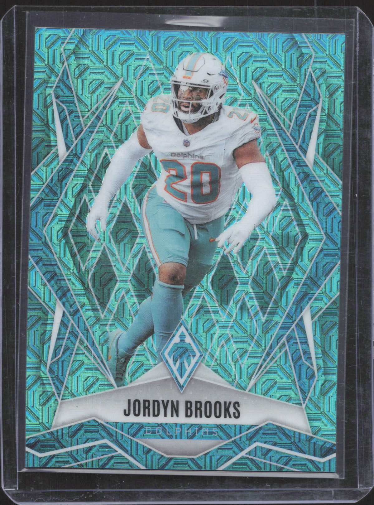 2025 Panini Phoenix Jordyn Brooks #19 Teal Mojo 44/50