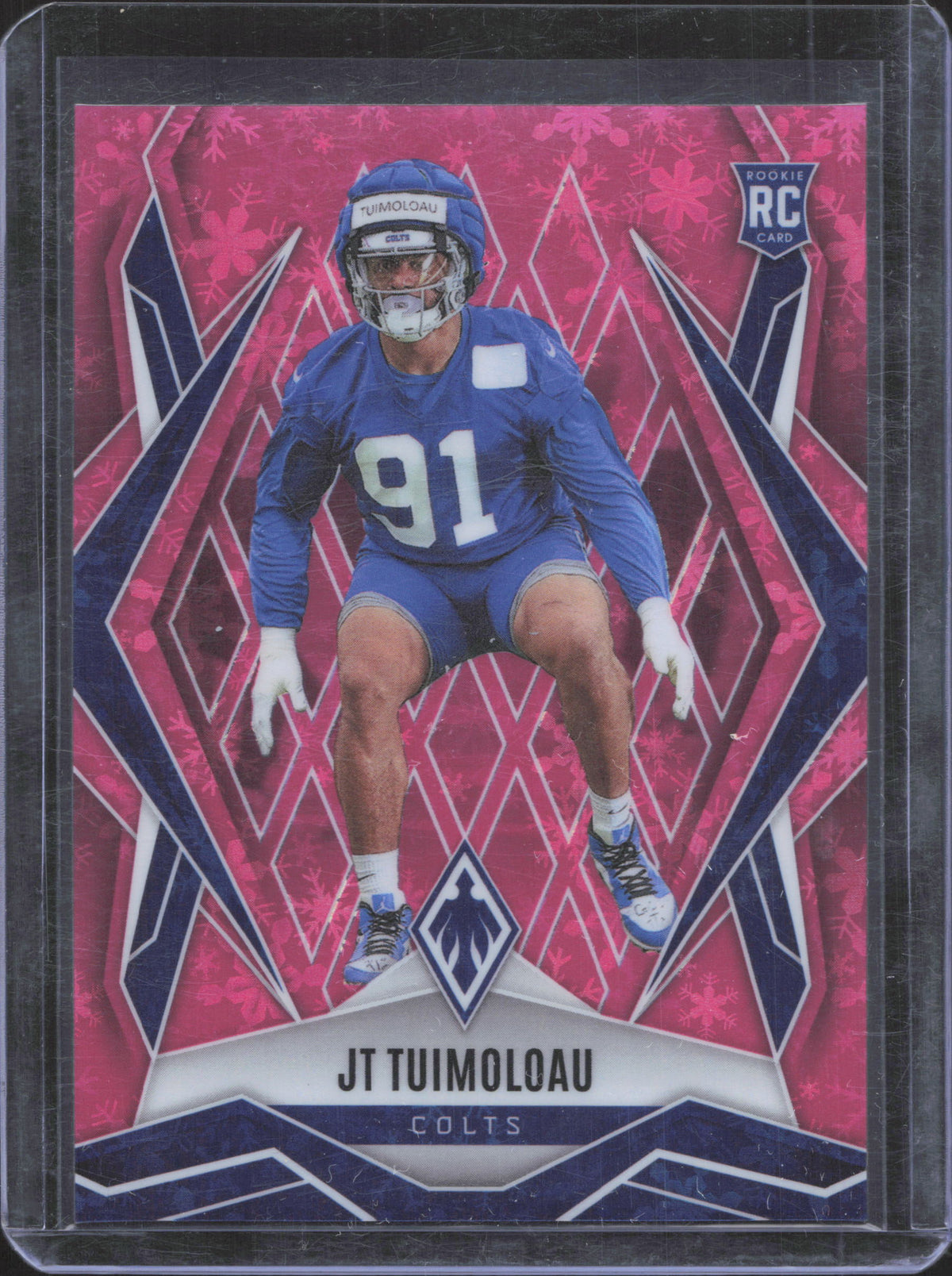 2025 Panini Phoenix JT Tuimoloau #218 Pink Winter Prizm 275/299