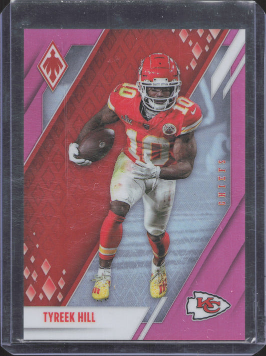 2021 Panini Phoenix Tyreek Hill #58 Pink 150/199