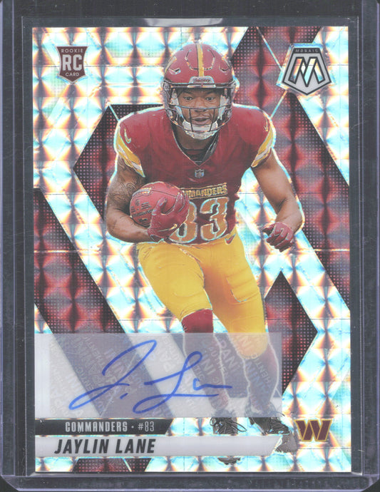 2025 Panini Mosaic Jaylin Lane #306 Mosaic Auto