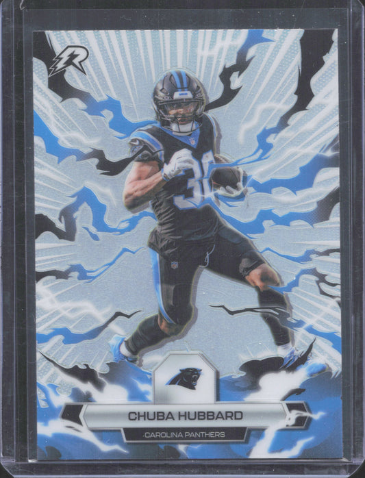 2025 Topps Resurgence Chuba Hubbard #14 Prism Refractor