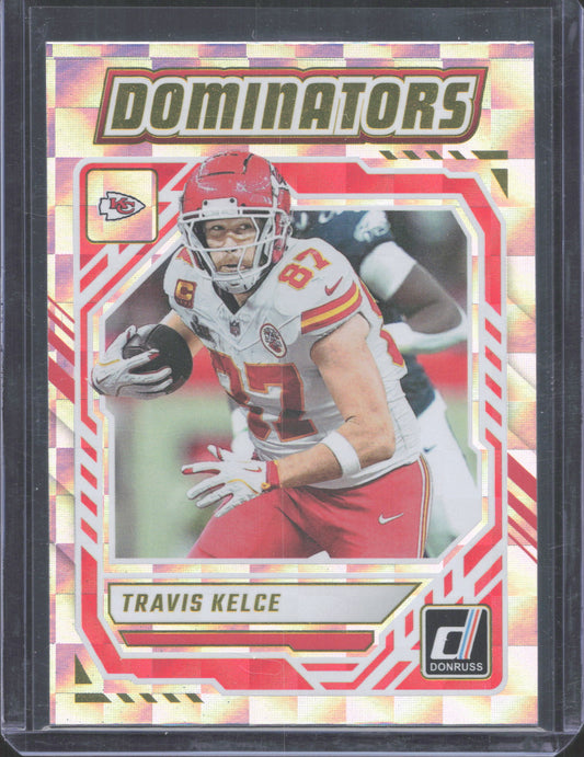 2025 Donruss Travis Kelce #DOM-TKE Dominators
