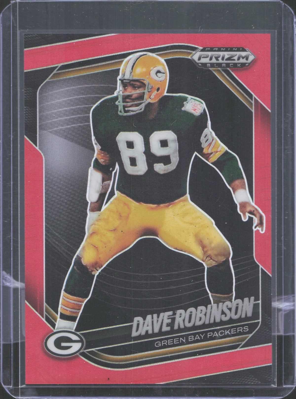 2025 Panini Prizm Black Dave Robinson #59 Prizms Red 16/299