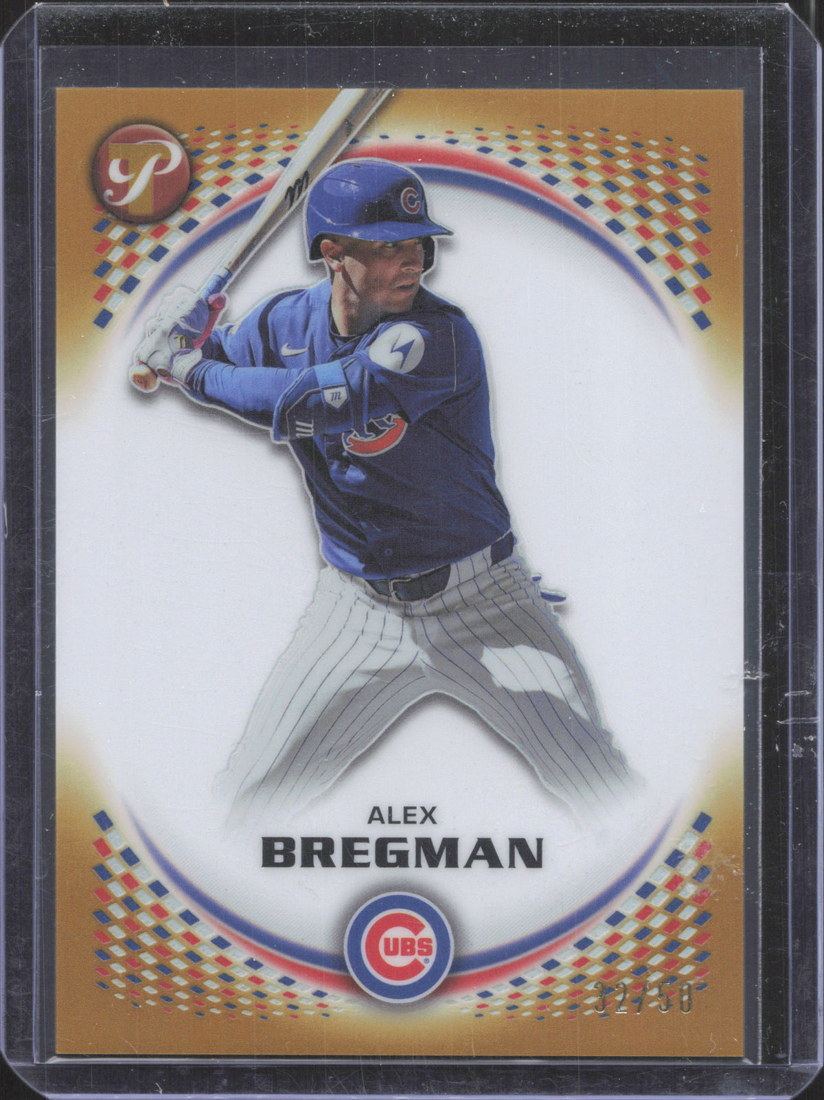 2026 Topps Pristine Alex Bregman #182 Gold Refractor 32/50
