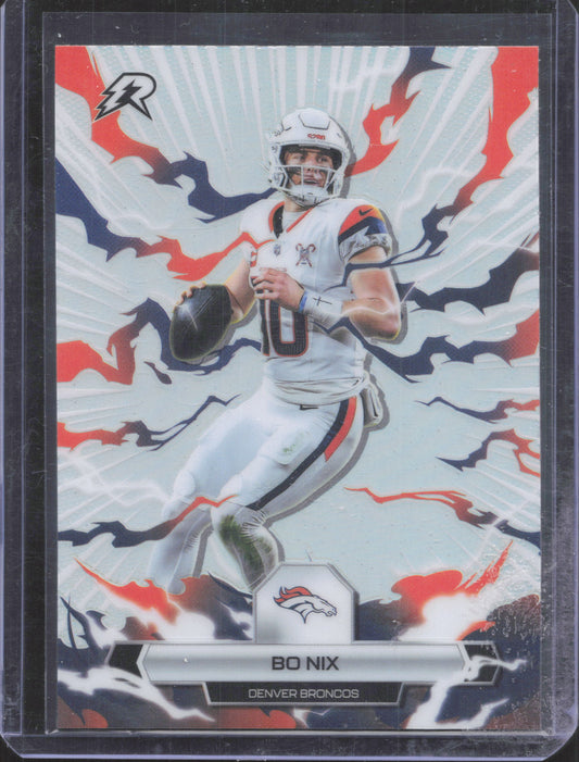 Topps 2025 Topps Resurgence Bo Nix #28 Refractor