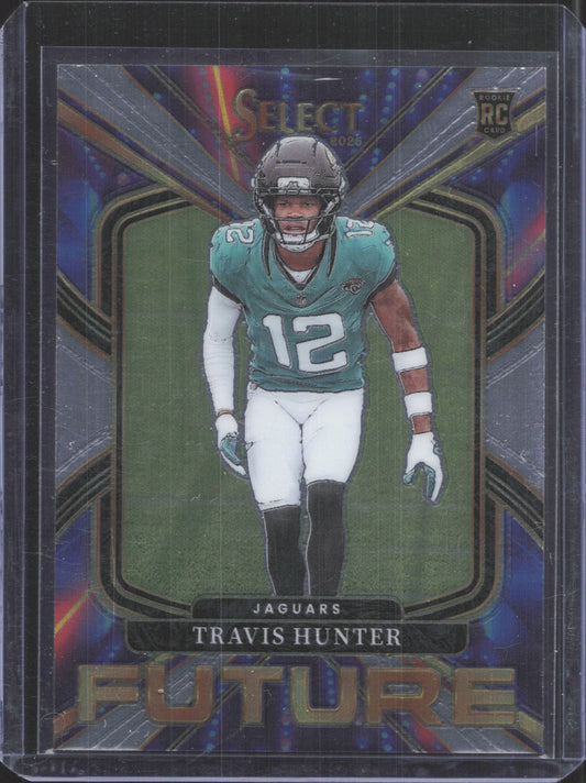 Select 2025 Panini Select Travis Hunter #10 Select Future
