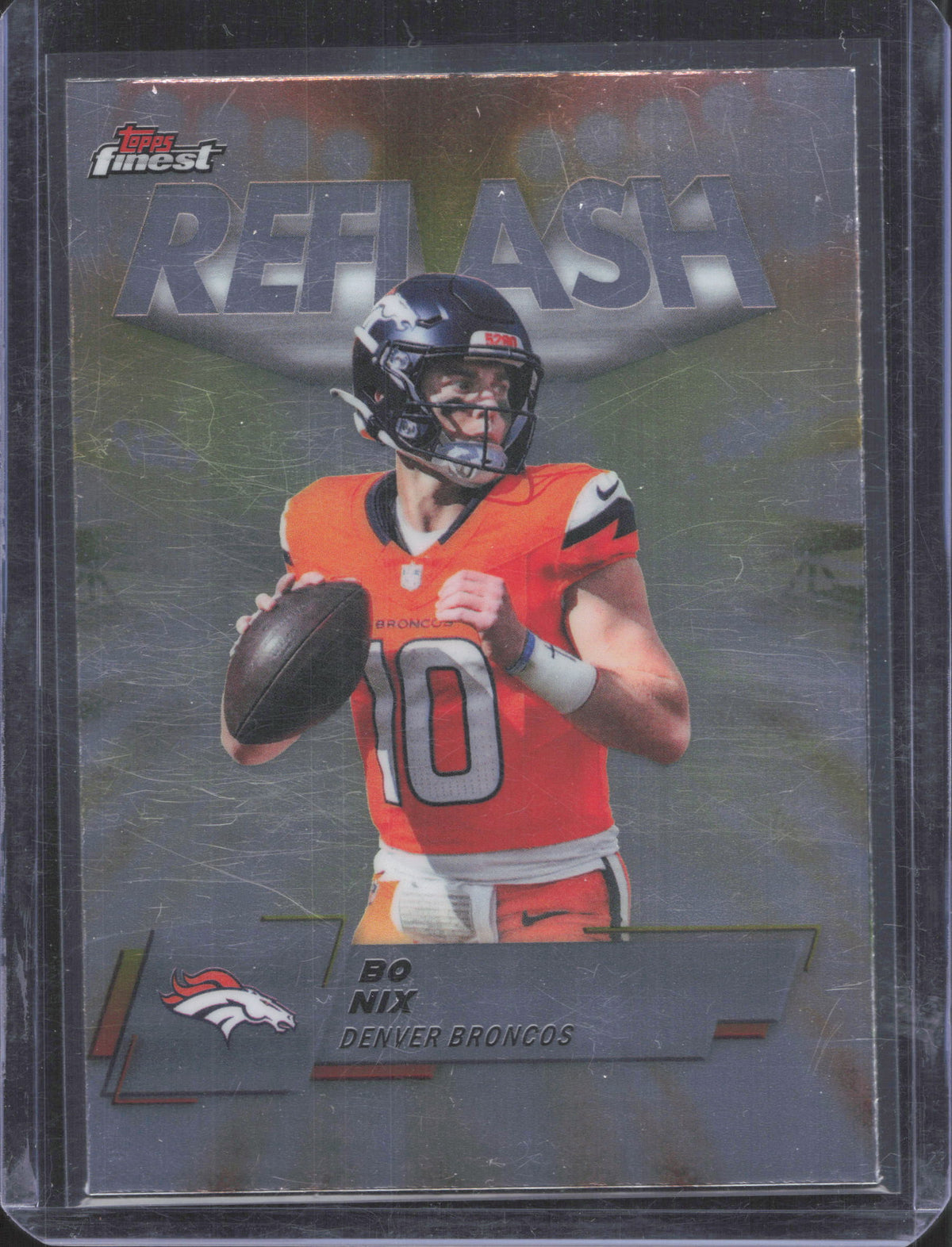 2025 Finest Bo Nix #RF-3 Reflash