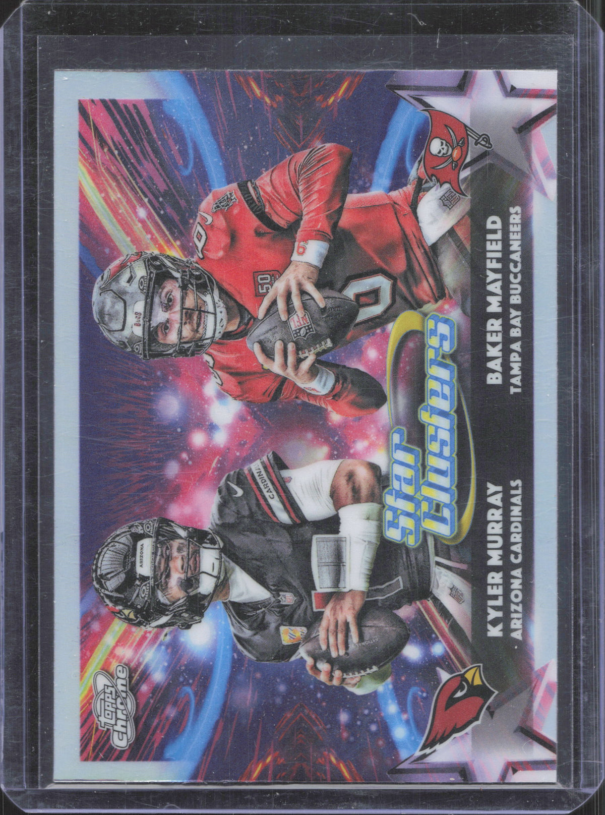 2025 Topps Chrome Cosmic Baker Mayfield / Kyler Murray #SC-4 Star Clusters