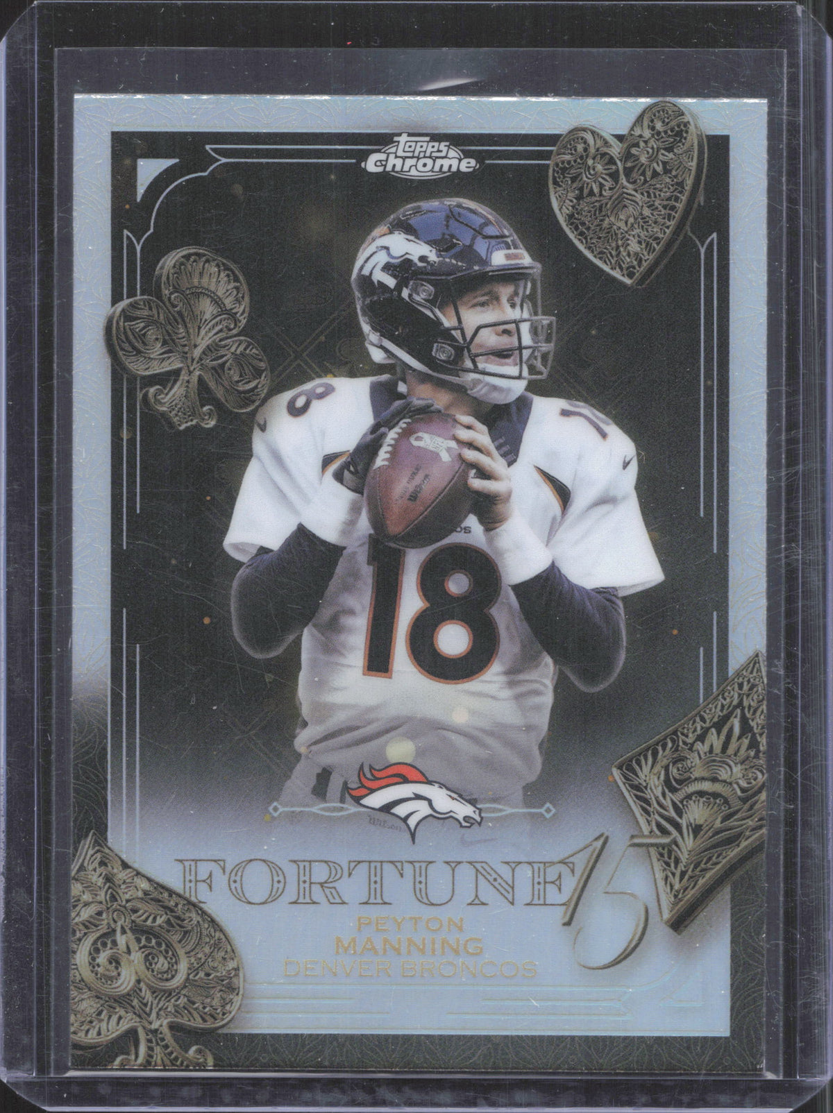 2025 Topps Chrome Peyton Manning #F15-33 Fortune 15