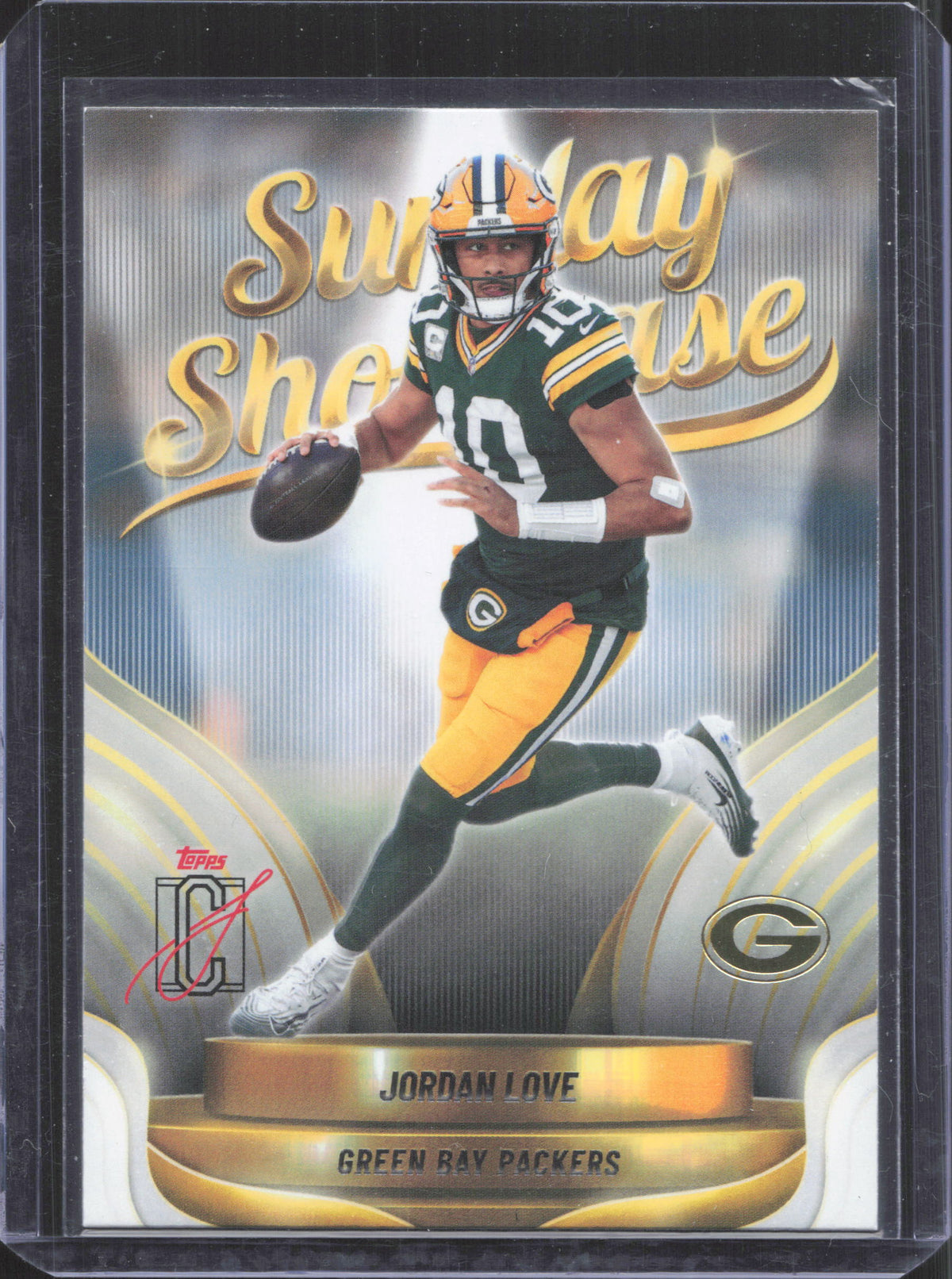 2025 Topps Signature Class Jordan Love #SS-11 Sunday Showcase