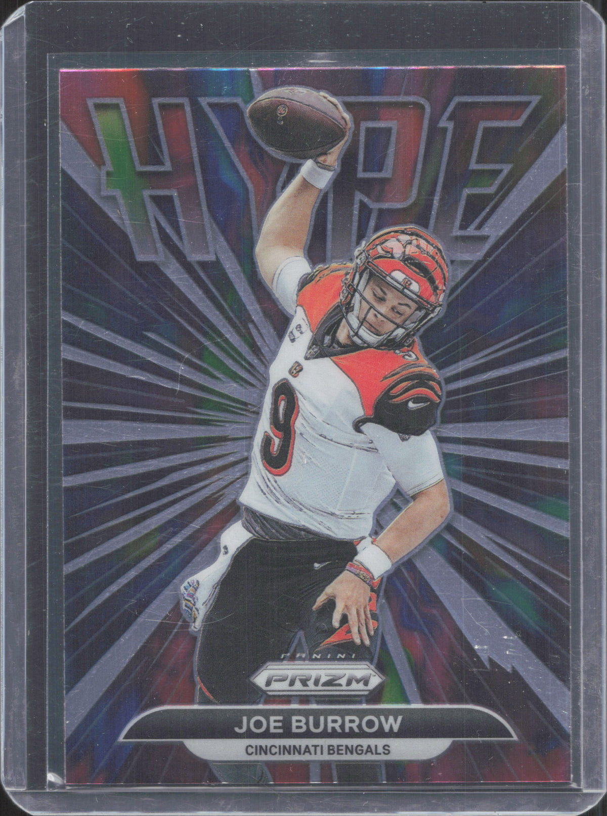 2021 Panini Prizm Joe Burrow #H-2 Hype