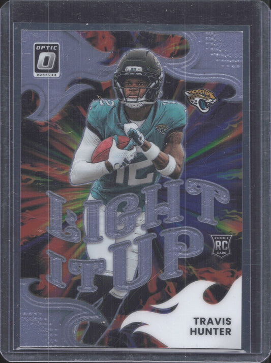 2025 Donruss Optic Travis Hunter #4 Light It Up