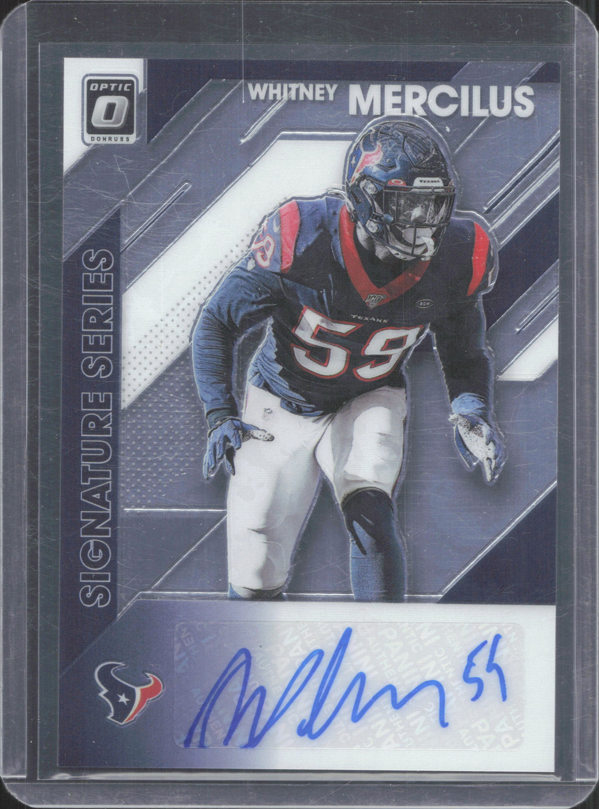 2020 Donruss Optic Whitney Mercilus #SS-WM Signature Series