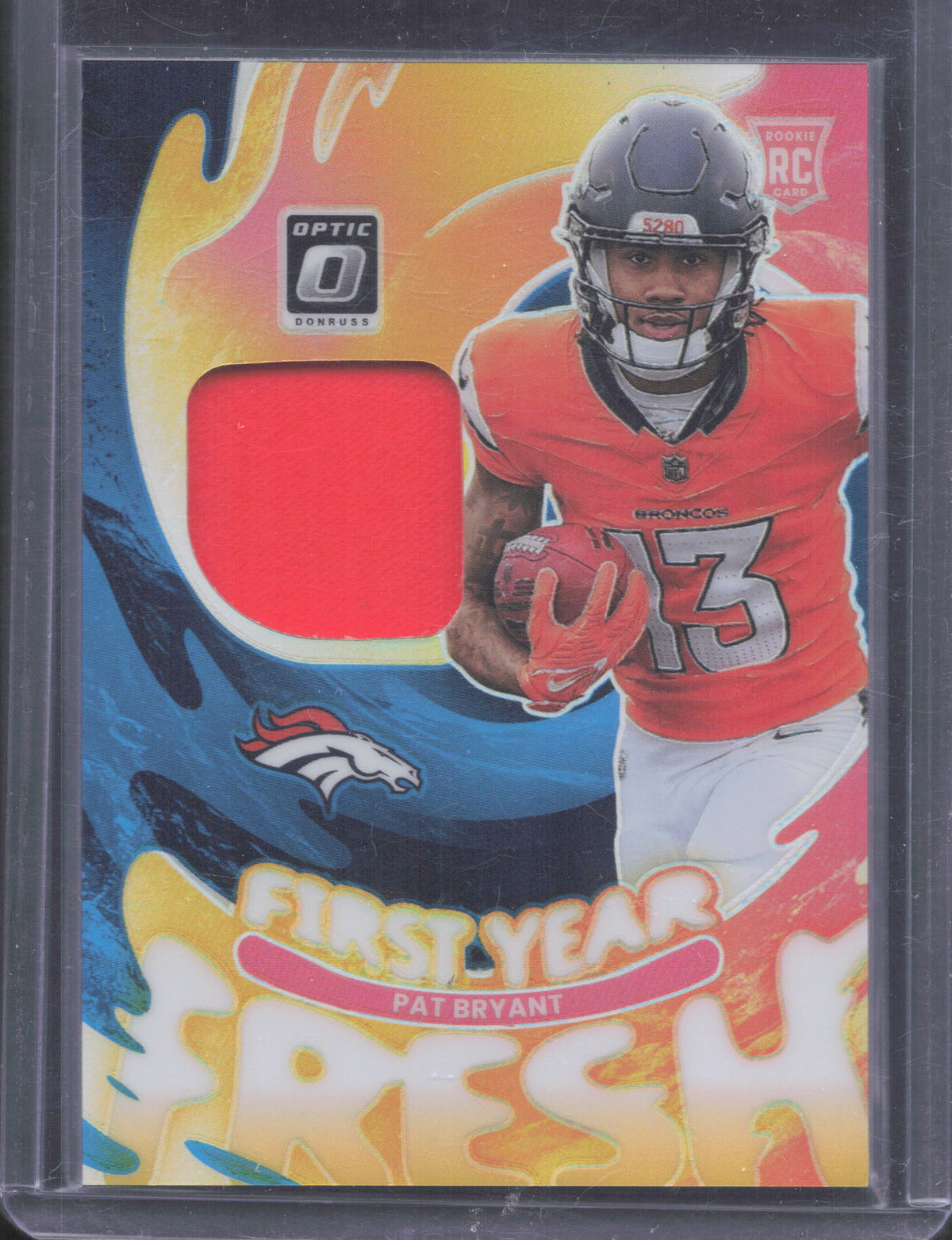 2025 Donruss Optic Pat Bryant #FYFBH-PBT First Year Fresh Blue Hyper