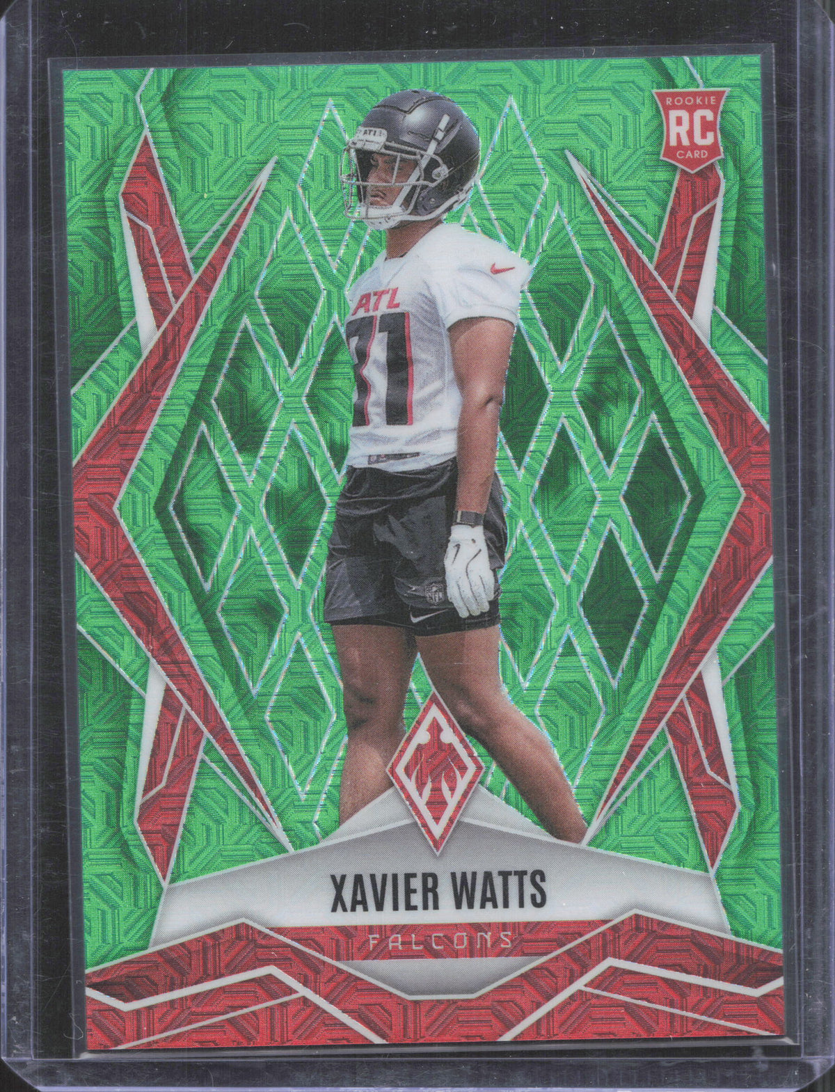 Prizm 2025 Panini Phoenix Xavier Watts #238 Lime Green Mojo Prizm