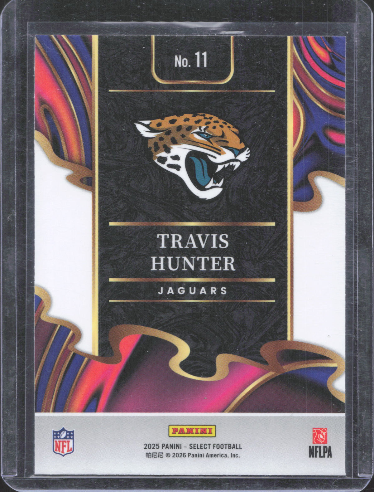 Select 2025 Panini Select Travis Hunter #11 Phenomenon