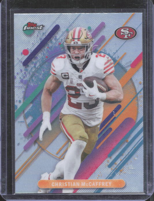 2025 Finest Christian McCaffrey #257 Refractor