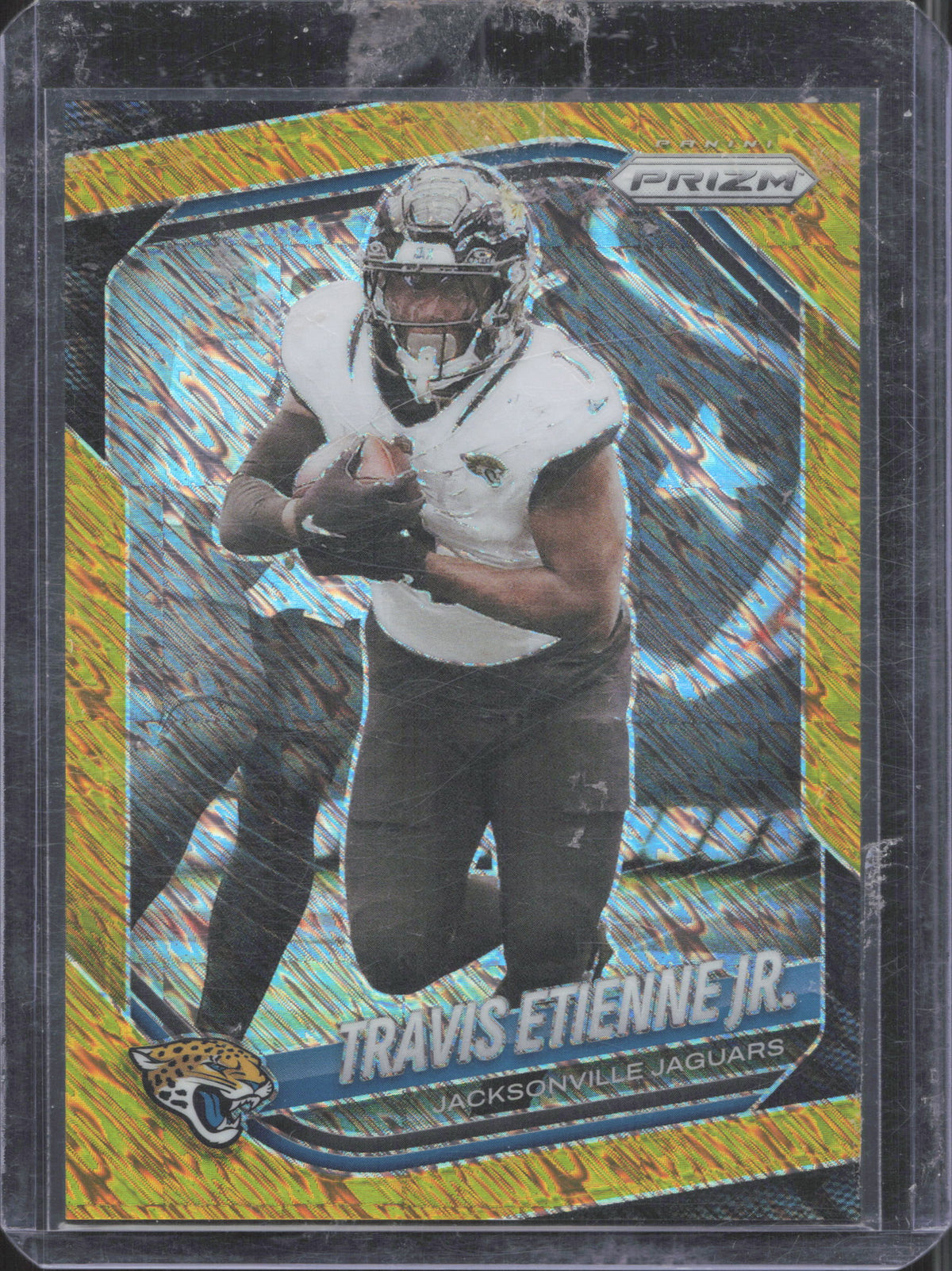 2025 Panini Prizm Travis Etienne Jr. #68 04/10 Gold