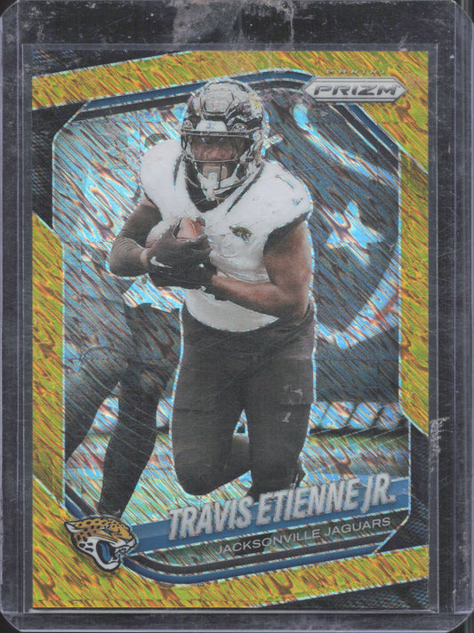 2025 Panini Prizm Travis Etienne Jr. #68 04/10 Gold