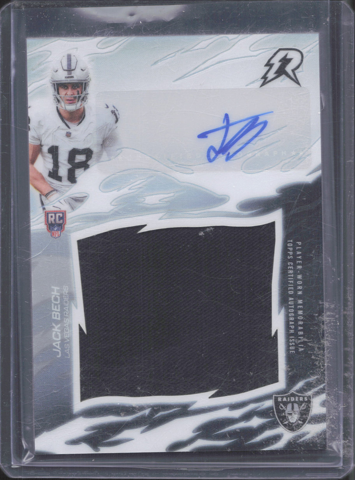 Topps 2025 Topps Resurgence Jack Bech #RRS-JB Resurgence Rookie Relic Signatures