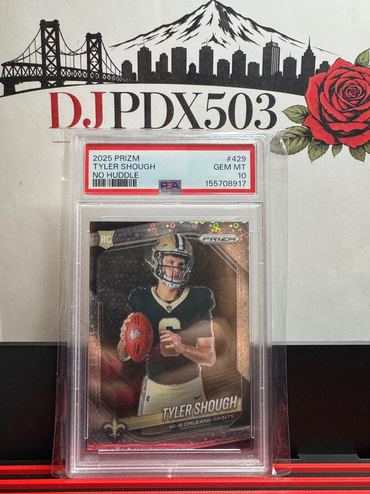 2025 Panini Prizm Tyler Shough #429 Disco Prizm