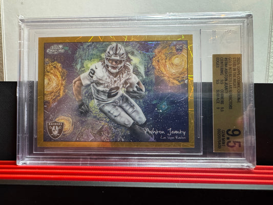 2025 Topps Chrome Cosmic Ashton Jeanty #STN-4