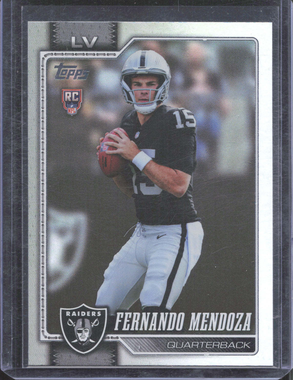 Topps 2026 Topps Flagship Fernando Mendoza #301 Rainbow Foil