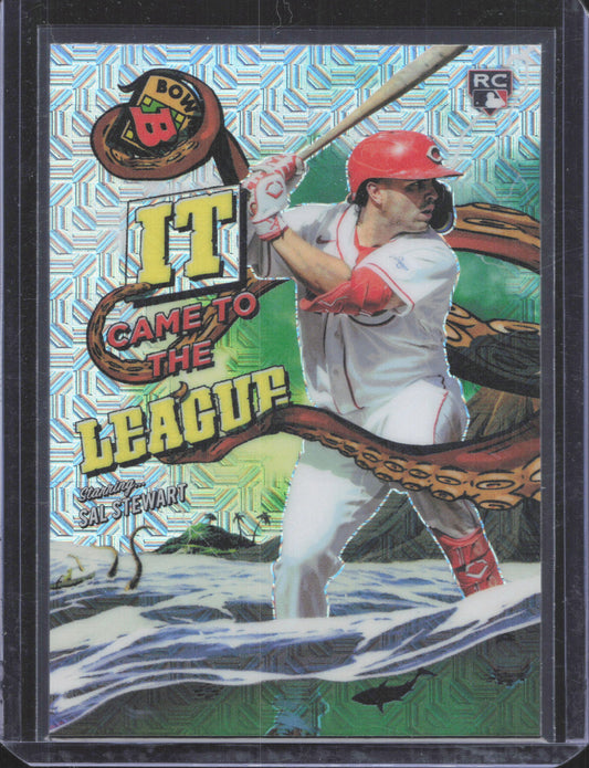 2026 Bowman Chrome Sal Stewart #IT-16 It Came to the League