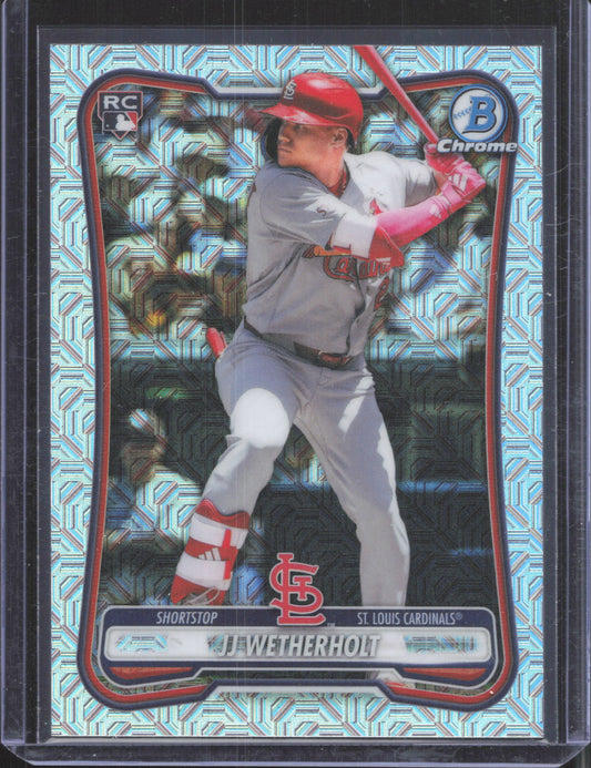 2026 Bowman Chrome JJ Wetherholt #52 Mojo Refractor
