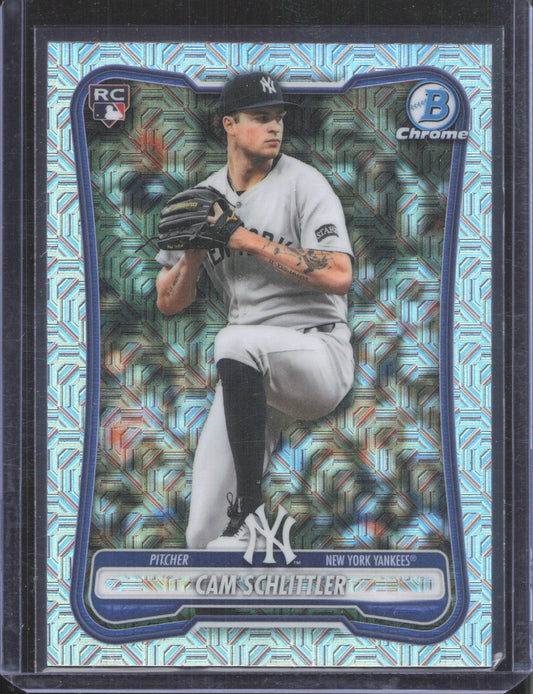 2026 Bowman Chrome Cam Schlittler #29 Mojo Refractor
