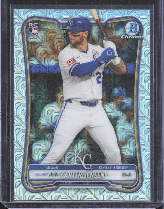 2026 Bowman Chrome Carter Jensen #95 Mojo Refractor