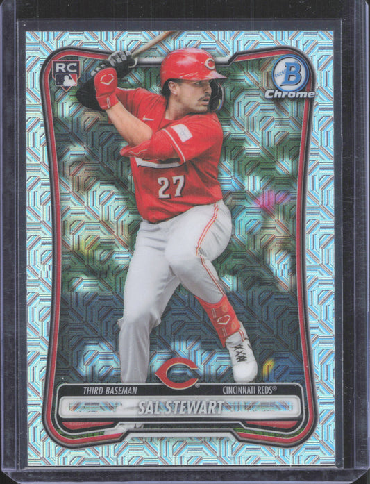 2026 Bowman Chrome Sal Stewart #48 Mojo Refractor